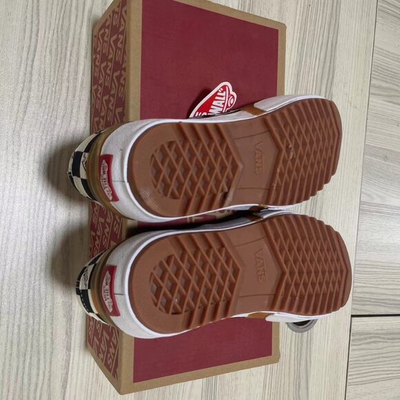 Women Vans Stacked Platform Checkered slip-on - Picture 6 of 7